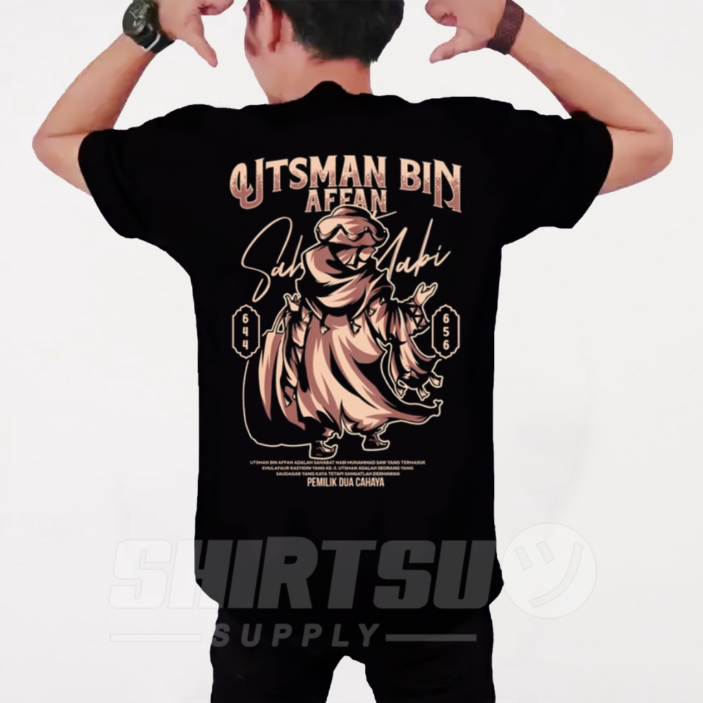 Baju Kaos Kata Kata Santri Islami Dakwah Oblong Santai Clothing Pria Dewasa Salafy Distro Terbaru Ke