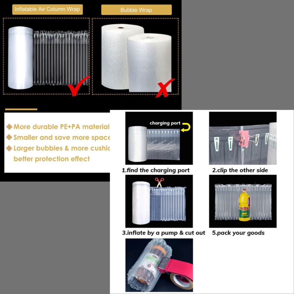 

Packing Bubble Wrap Angin Tebal / Poly Air Bubble