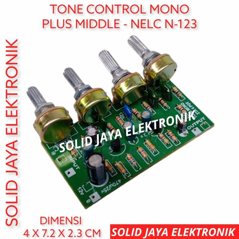 TONE CONTROL MIDDLE/KIT CONTROL MONO PLUS/KIT MIDLE