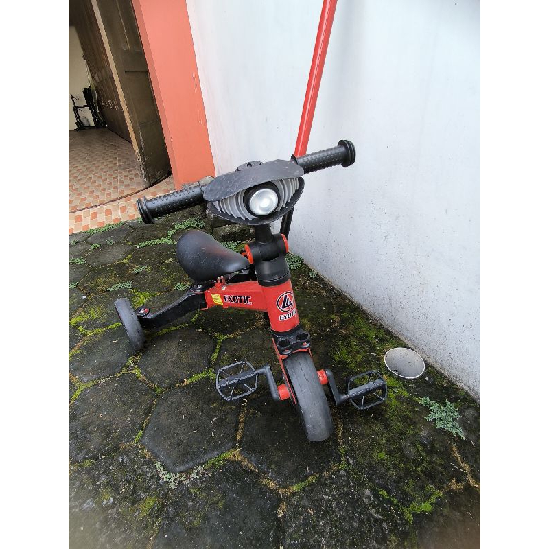 sepeda exotic anak roda 3