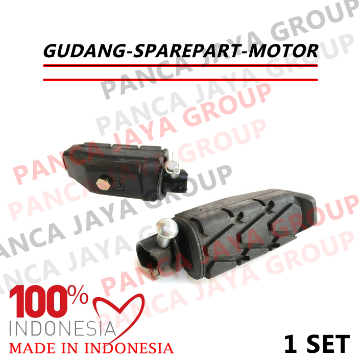 KARET BARSTEP BAR-STEP FOOTSTEP BELAKANG VIAR CROSS CROS X 100 150 200 MF SE ES GT