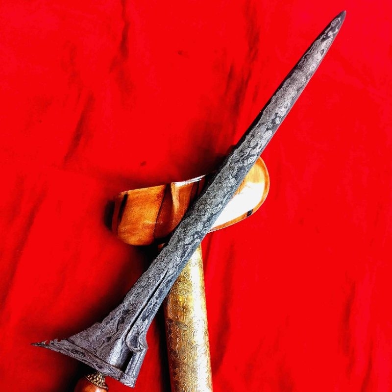 Keris Jalak Sumelang Gandring Corok Pamor Pedaringan Kebak Koleksi Pusaka Antik