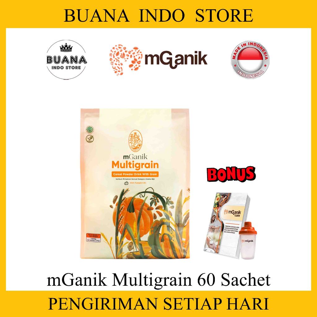

Mganik Multigrain 60 Sachet 1500gr - Superfood Cegah Gula Darah Dan Kolesterol