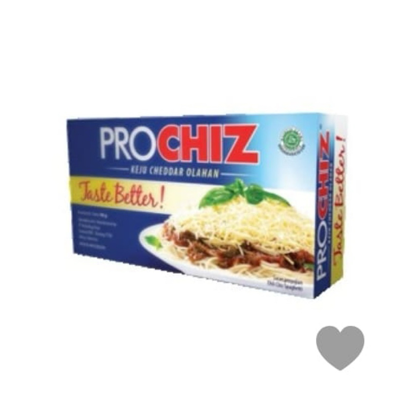 

PROCHIZ Keju Cheddar royale 160gr box