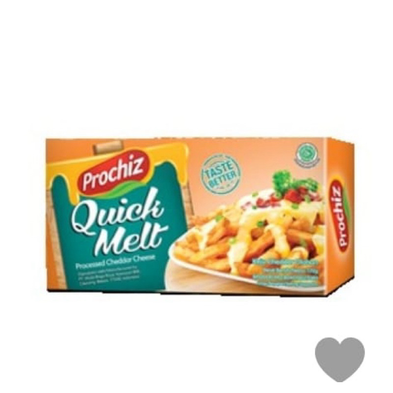 

PROCHIZ Keju Mozzarella quick melt 160gram