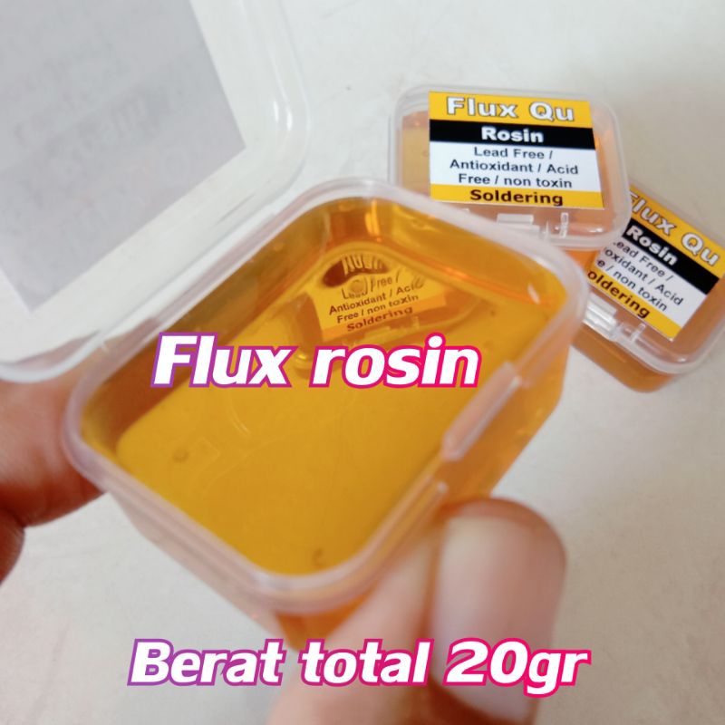 rosin flux solder padat short detector arpus gum kualitas bagus