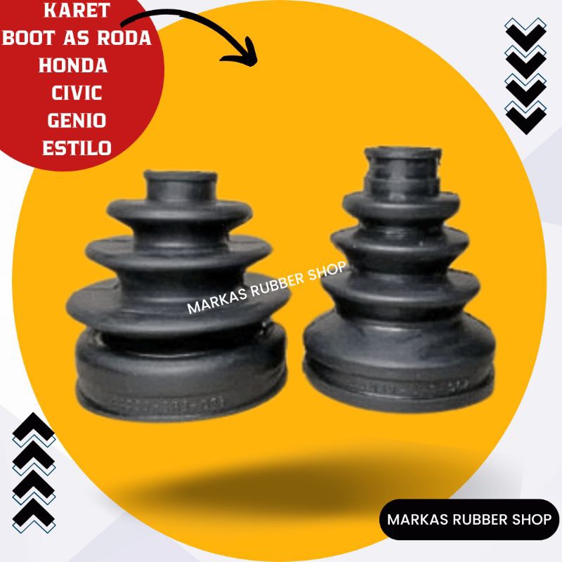 karet boot as roda cv joint honda civic genio