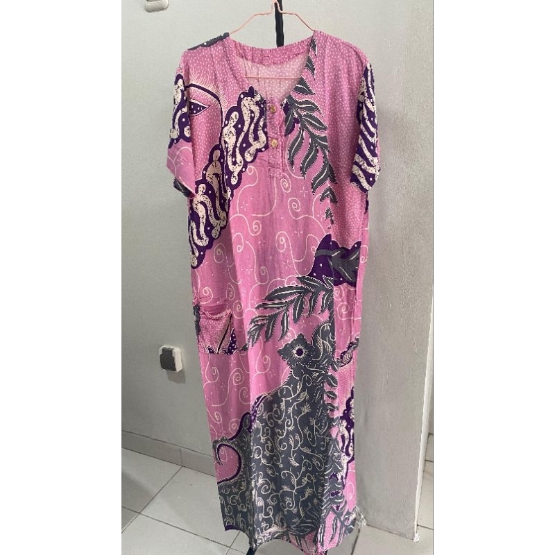 Daster Batik Lowo Pink Wanita