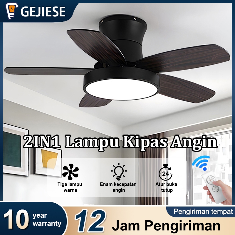 COD Lampu  Kipas Angin Plafon lampu kipas angin gantung plafon lampu kipas led Lampu kipas angin ena