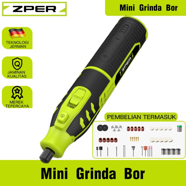 ZPER Bor Mini Drill Grinder Listrik Multifungsi ZP007