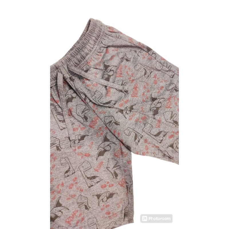 Hamlet Celana Pendek Anak | Celana Spandek Katun Anak | Celana Anak dengan Motif Dino | Celana Pende