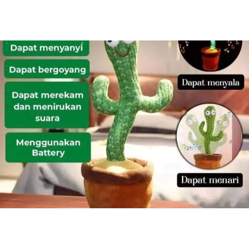 Kaktus Menari Kaktus Menirukan Suara