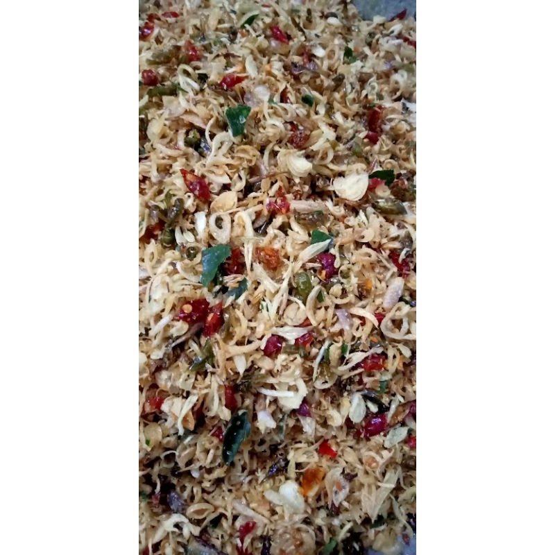 

Bawang goreng pedas / Sambal Matah Kering