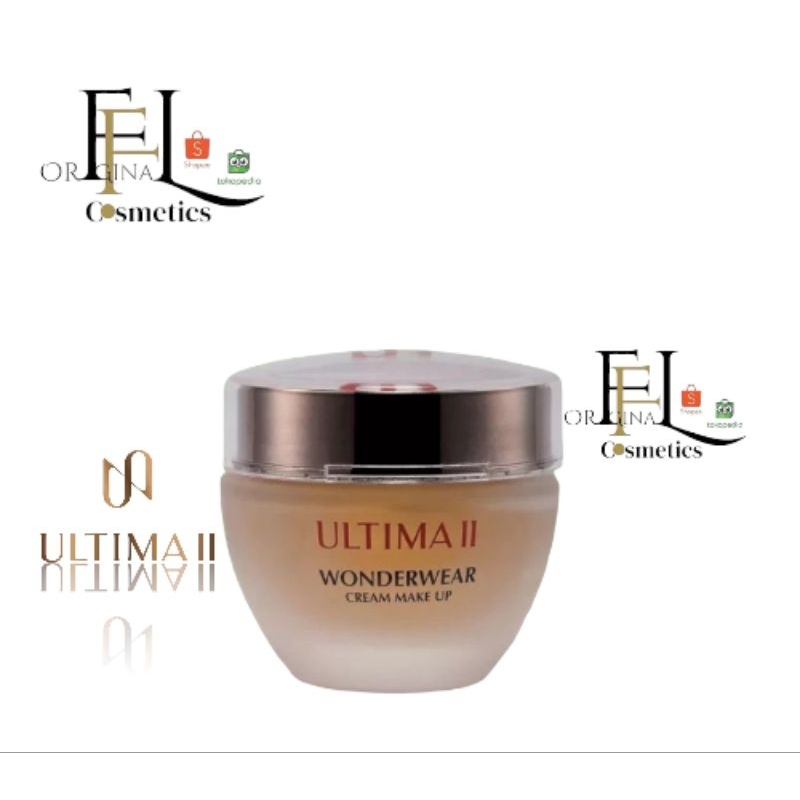 ULTIMA II Wonderwear Cream Makeup 50ML (Kemasan Baru) | Ultima II Foundation Dijamin ORIGINAL