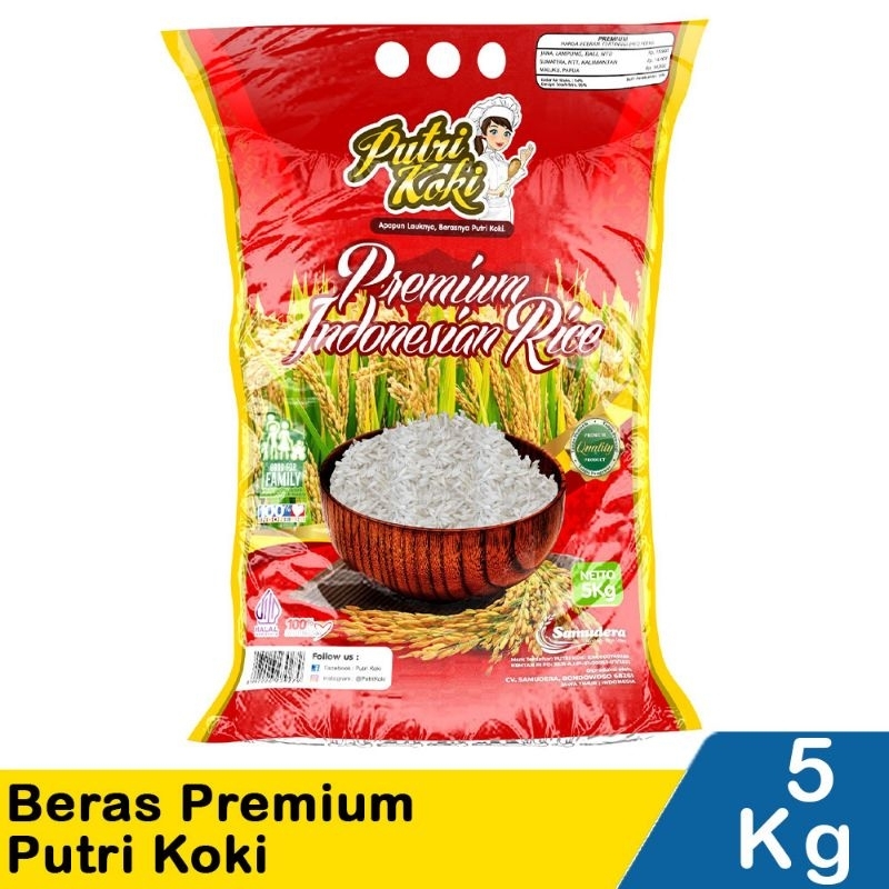 

Beras Premium Putri Koki 5Kg