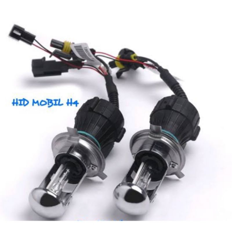 Bohlam Bulb Lampu HID H4 6000k