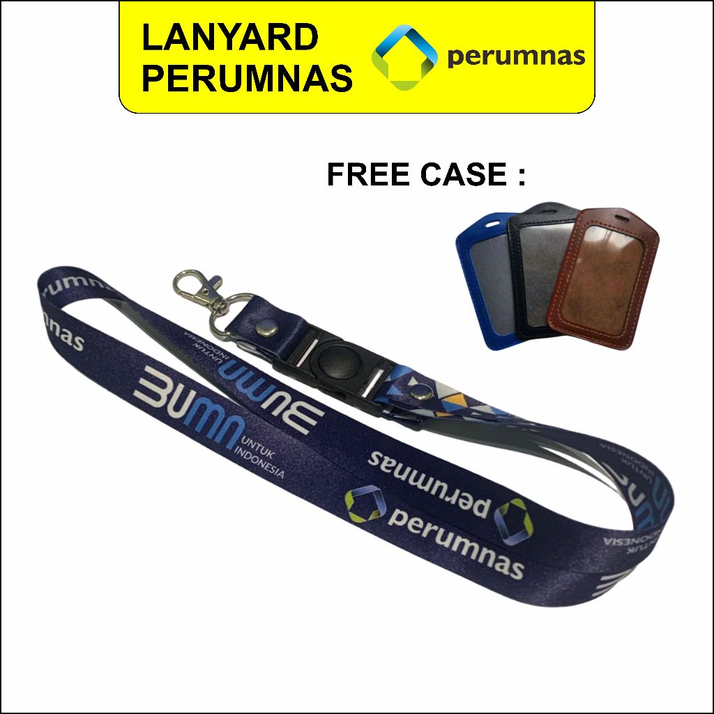 

Tali Lanyard BUMN PERUMNAS Satuan Ready