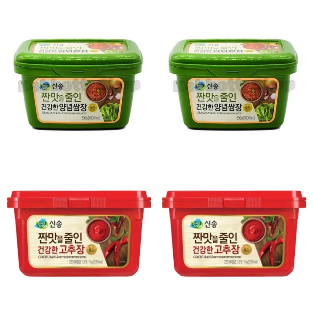 

Sing Song Gochujang Hot Pepper Paste Pasta Cabai Pedas Ala Korea Ssamjang Seasoned Soybean Singsong