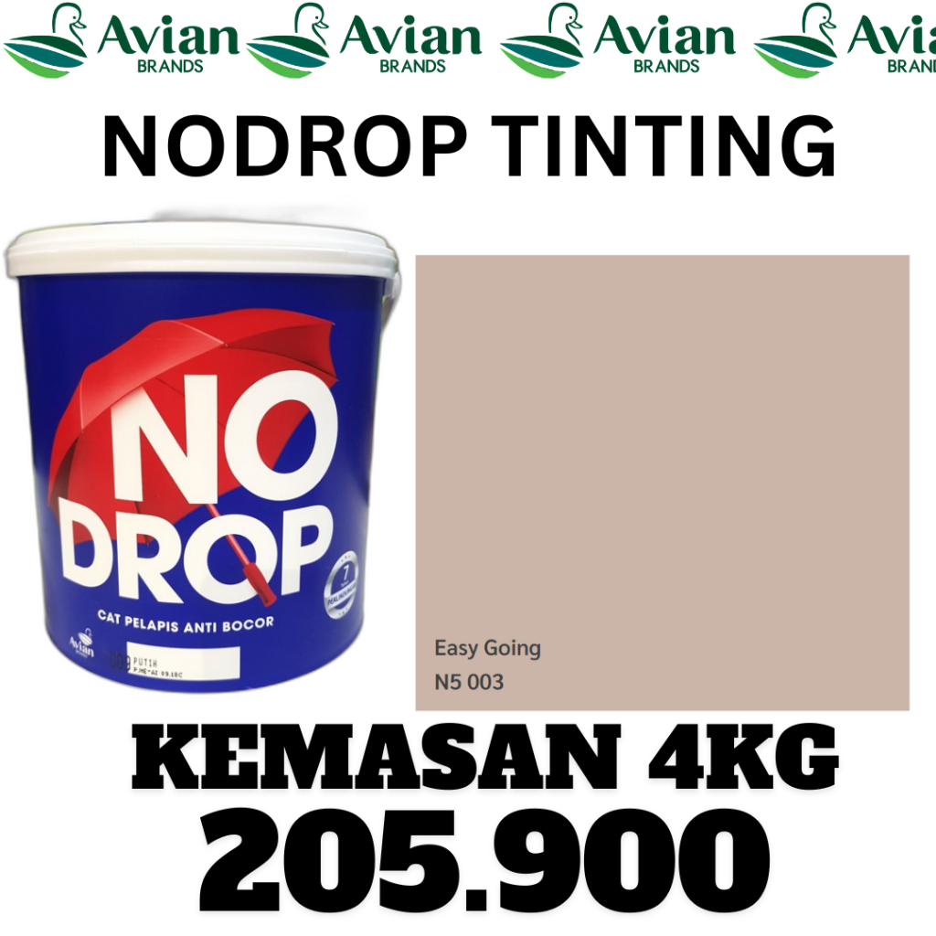 NODROP 4KG CREAM (N5 003 EASY GOING)