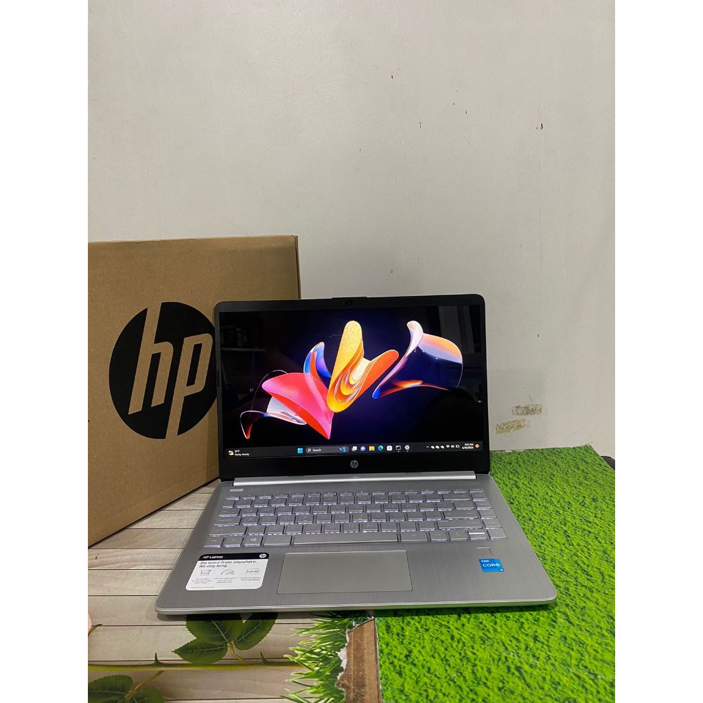NEW HP 14s-DQ2043CL Core i3-1125G4 8GB 512GB Win.11+OHS MURAH