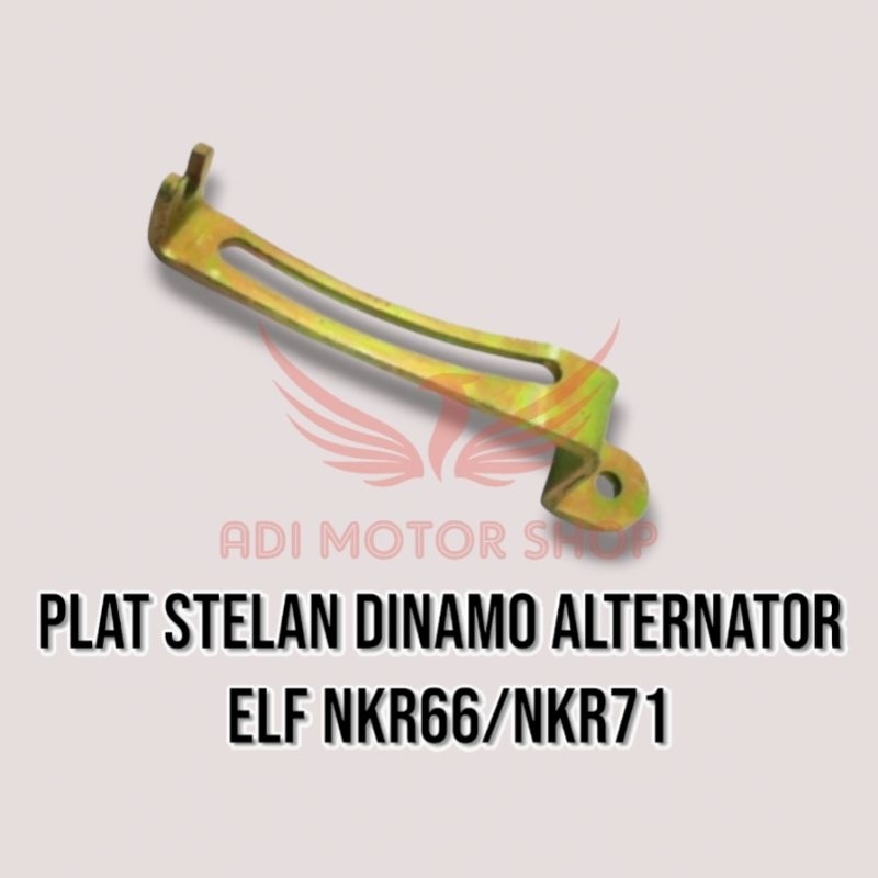 plat stelan dinamo alternator isuzu elf nkr66/nkr71