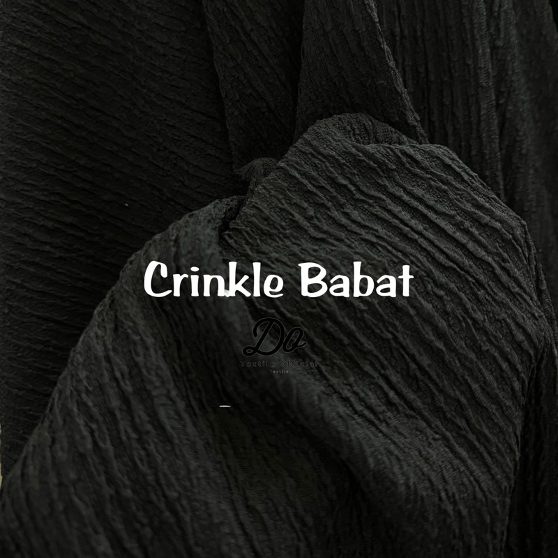 KAIN KAOS CRINKLE BABAT SALUR AKAR KEKINIAN