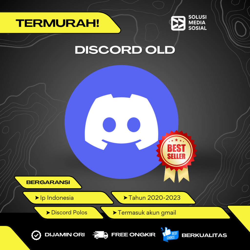 AKUN DISCORD OLD FULL AKSES