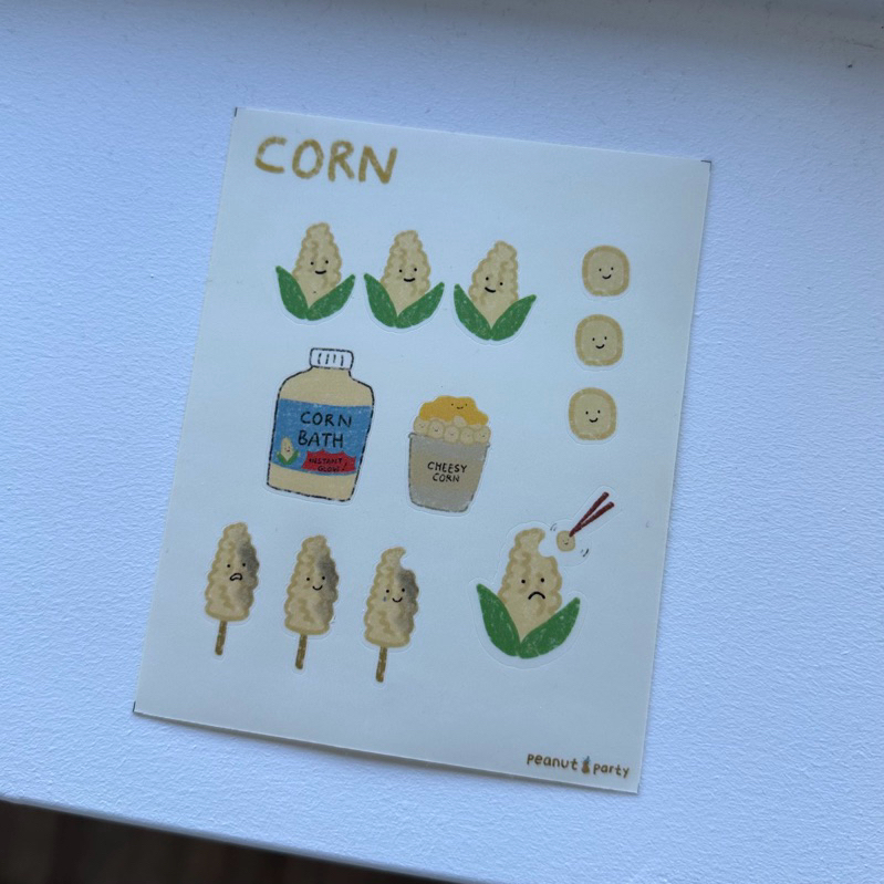 

Corn sticker