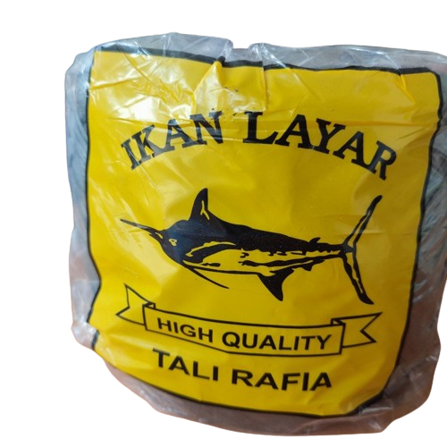 

Tali Rafia Hitam Merk Ikan Layar - 1kg