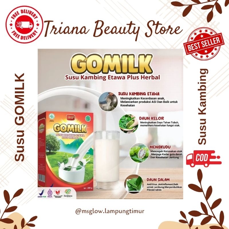 

GOMILK SUSU DOMBA ETAWA 200gr