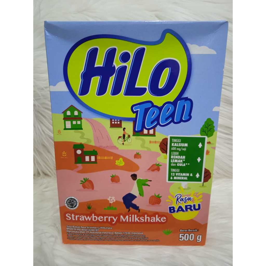 

Hilo Teen Strowberry Milkshake 500gr