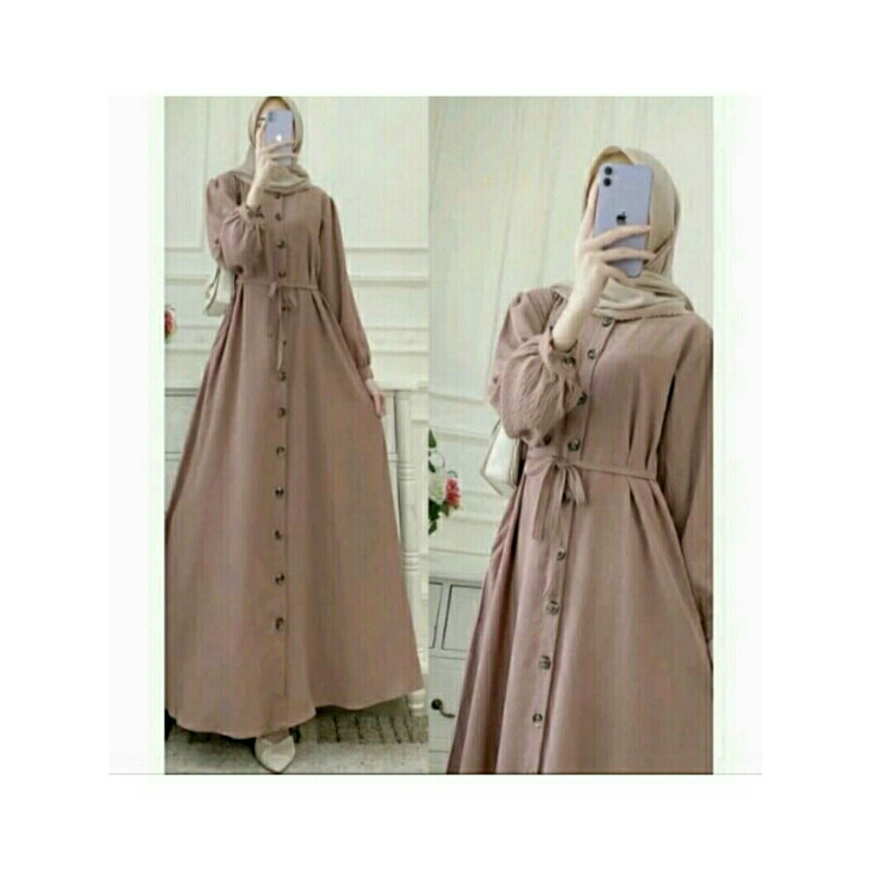 Gamis Masa Kini Terbaru Wanita Dewasa Modis Jumbo busui kekinian