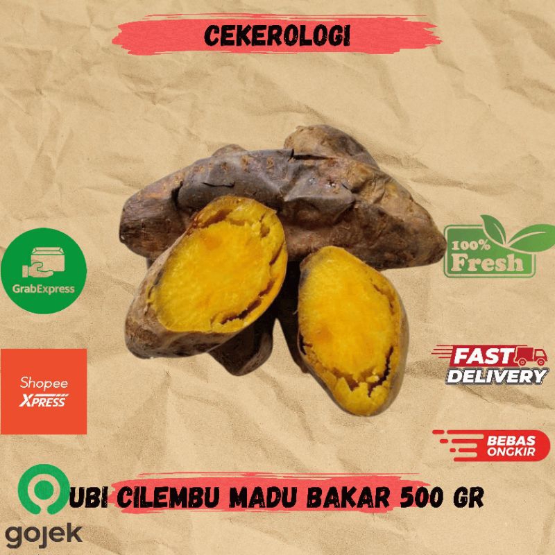

Ubi Cilembu Madu Bakar 1kg / Ubi Cilembu / Ubi Cilembu Bakar / Ubi Cilembu Madu / Cilembu / JABODETABEK / Ubi