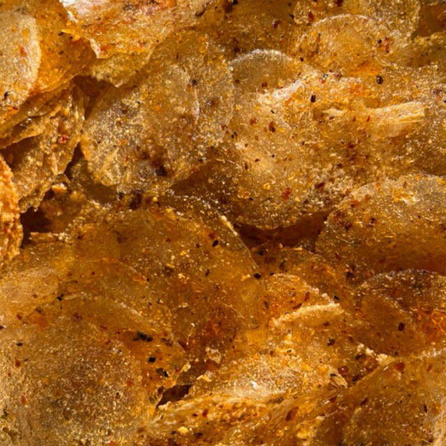 

KERIPIK KACA TIPIS /KERIPIK BELING BENING/KRIPCA PEDAS DAUN JERUK