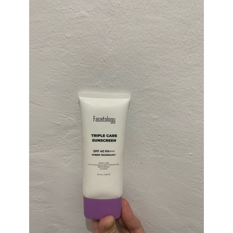 FACETOLOGY SUNSCREEN PRELOVED