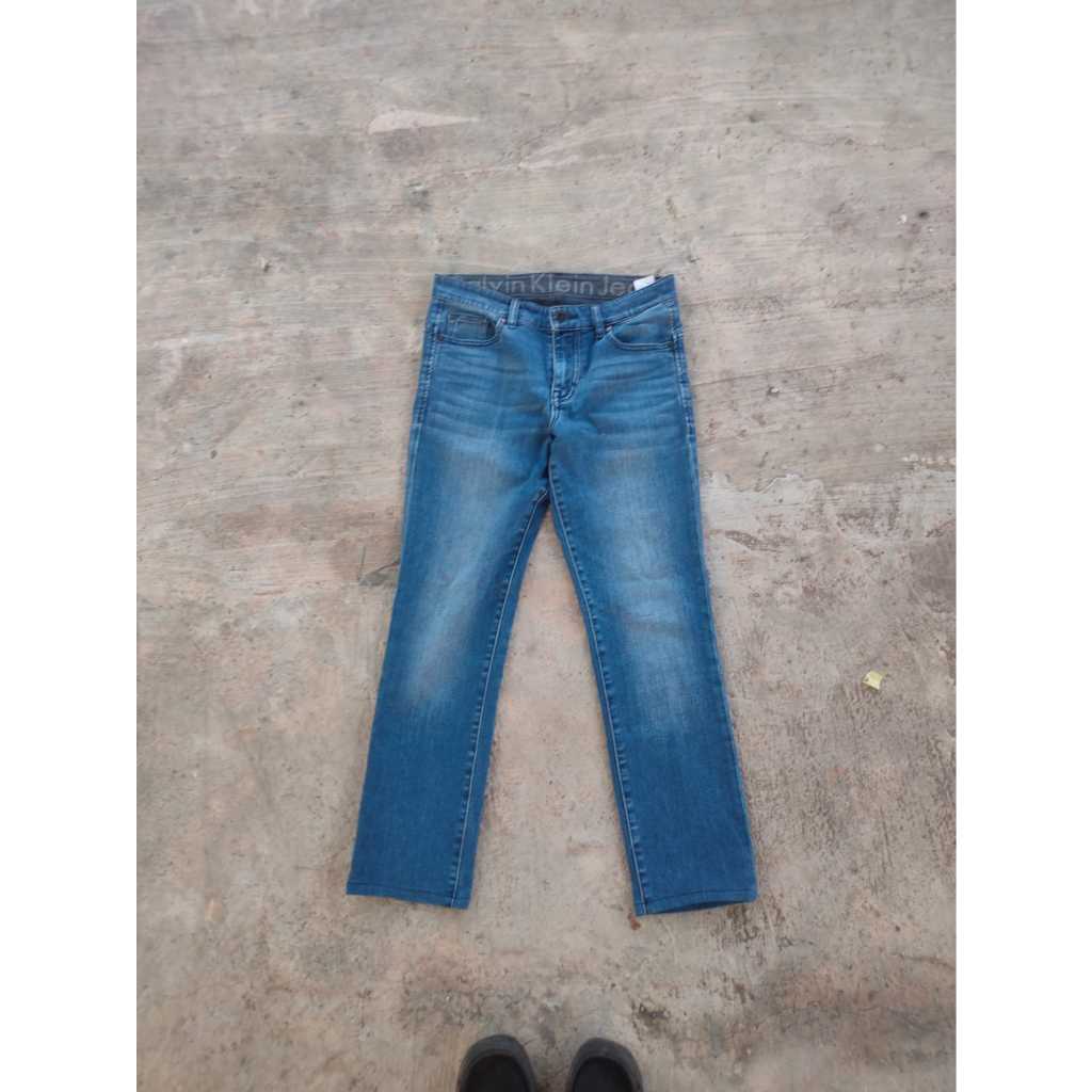 CALVIN KLEIN CELANA DENIM SELVEDGE