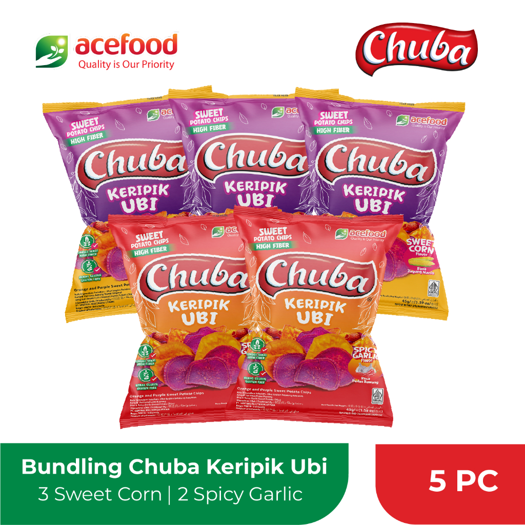 

Chuba Keripik Ubi Paket Ramean Isi 5 pcs