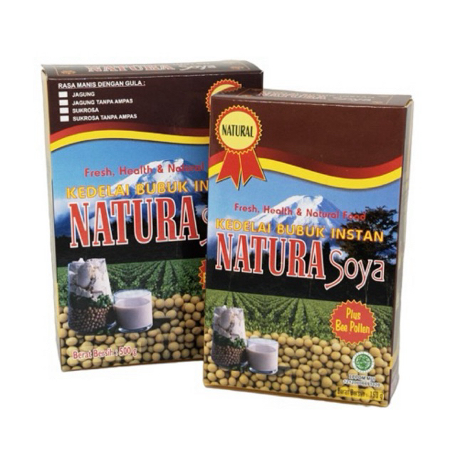 

Natura Soya 500 g | Kedelai Bubuk Instan Bee Pollen