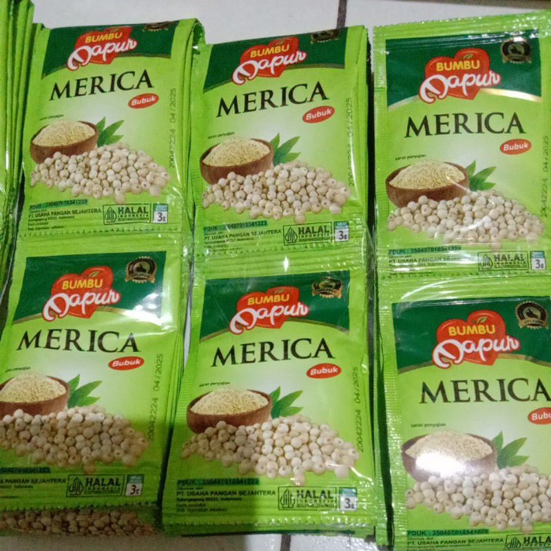 

Merica Bubuk Bumbu Dapur 1 renteng 12 pcs