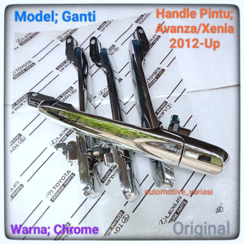 Handle Pintu Luar Avanza Xenia 2012 Up Handle Pintu Luar Avanza Veloz Chrome Handle Pintu Xenia Chro