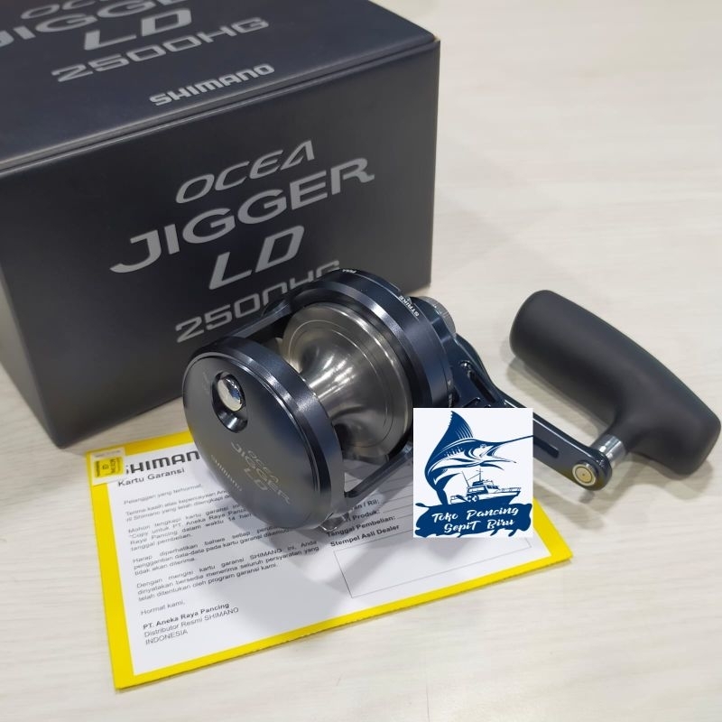 REEL OH SHIMANO OCEA JIGGER LD 2500HG JAPAN NEW 2024 GARANSI RESMI | REEL OVERHEAD | REEL PANCING | 