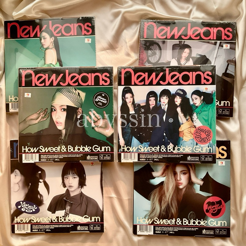 NEWJEANS HOW SWEET STANDARD VER (WEVERSE) - nj newjeans album howsweet pob weverse ready ina minji h