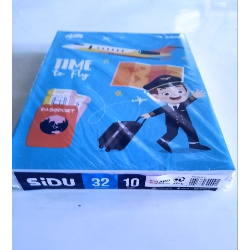 

BUKU TULIS SIDU 32 LEMBAR ( 1 PAK ISI 10 BUKU)