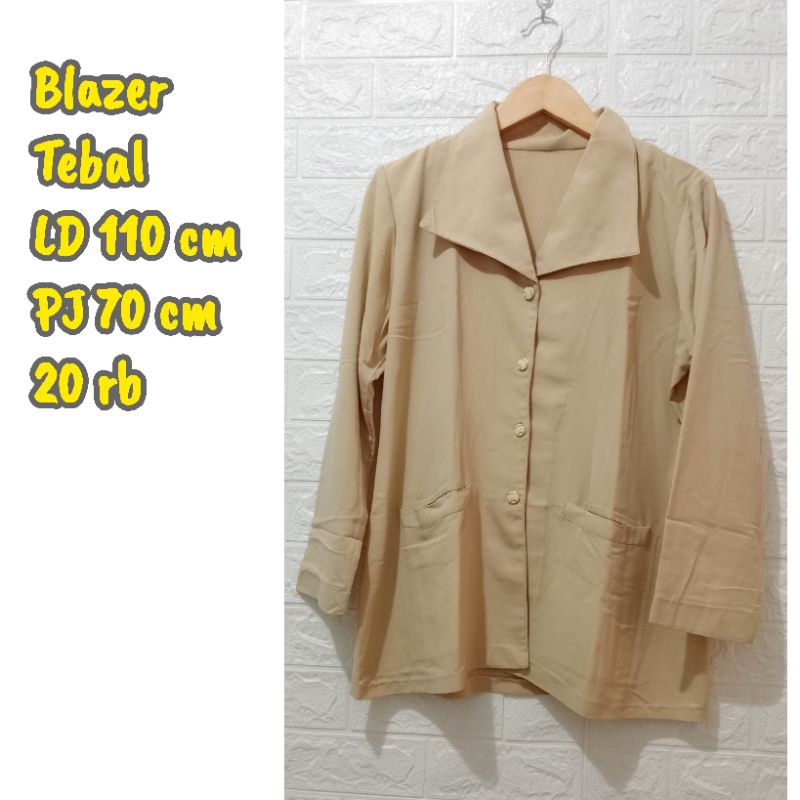 ATASAN WANITA BLAZER WANITA BLAZER POLOS BLAZER KERJA ATASAN WANITA KERJA
