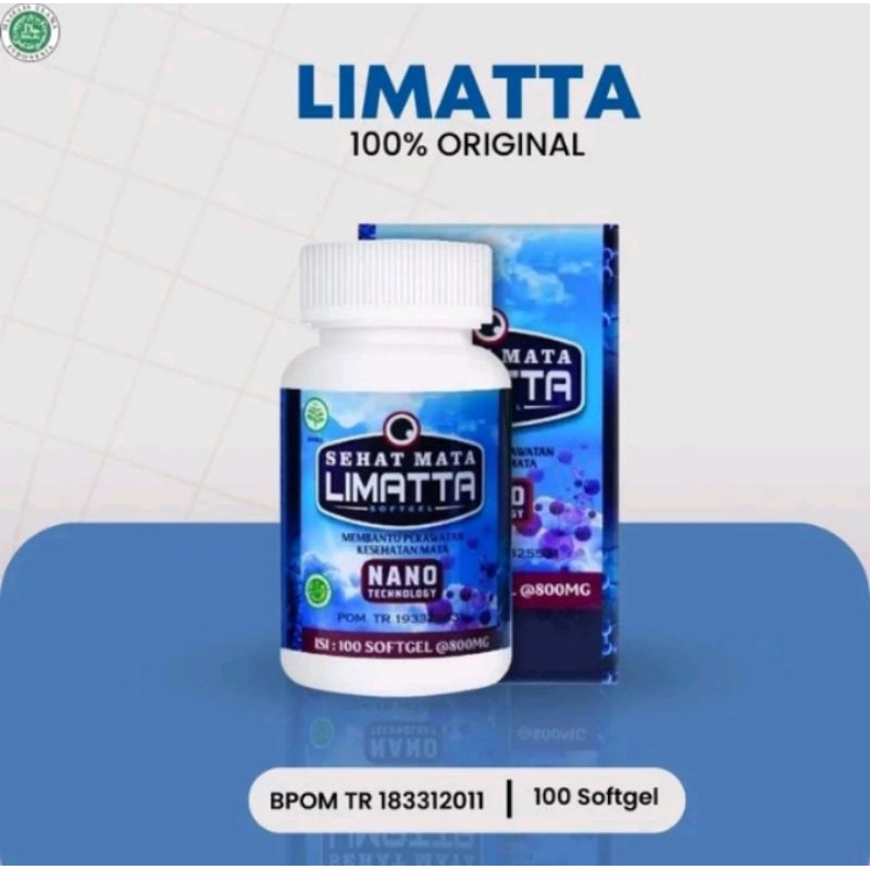 Limatta sehat mata Mengobati keluhan pada mata retinitis pigmentosa 100% Asli