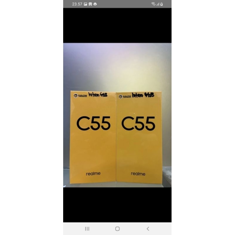 Realme C55 8/256gb resmi