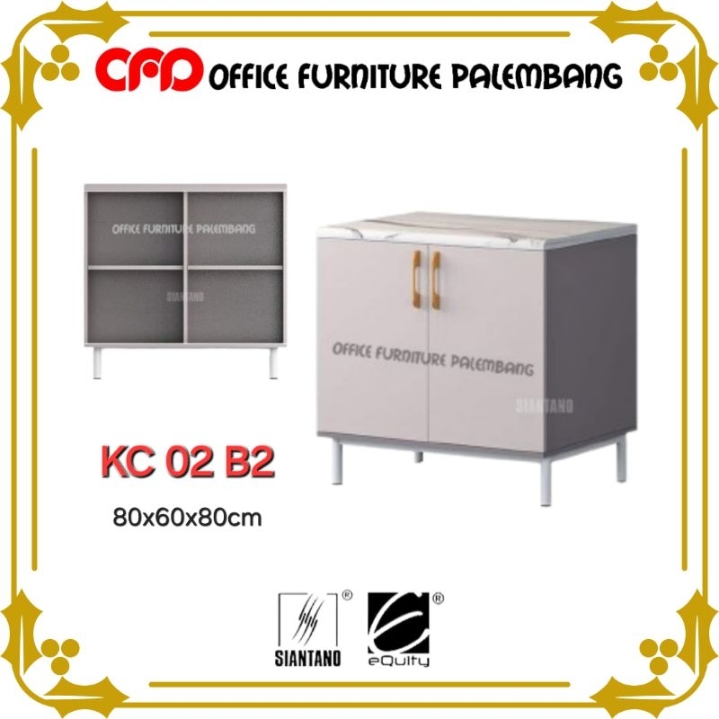 lemari kabinet pendek siantano KC 02 B2 meja tv rak tv buffet tv