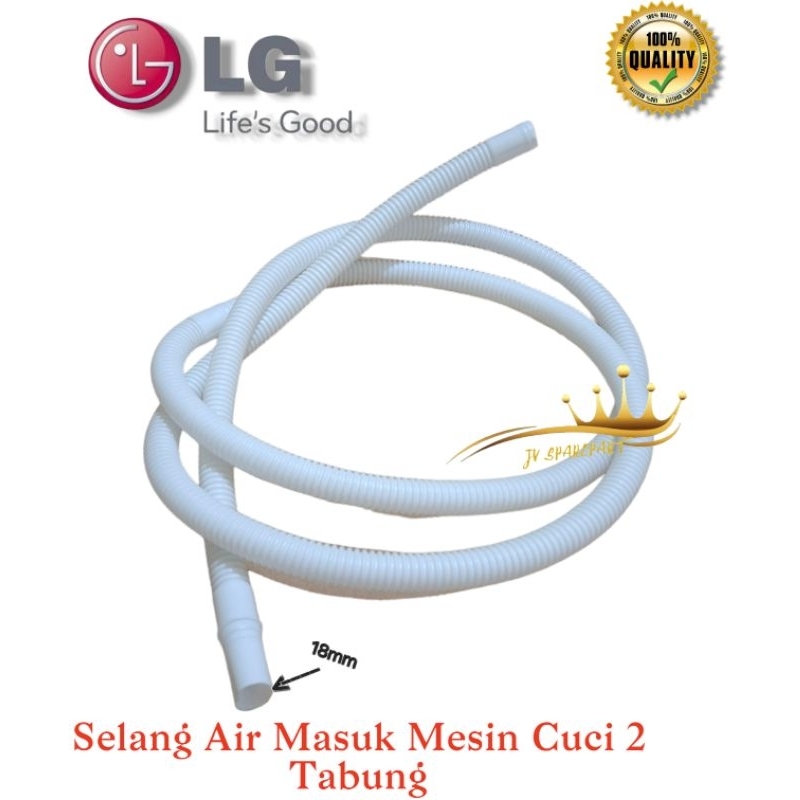 Selang Pengisian Air Mesin Cuci LG 2 Tabung.