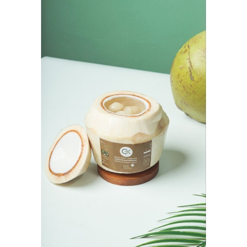 

Healthy Longan Fresh Coconut Jelly