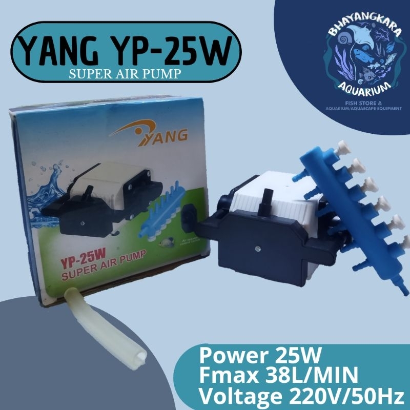 SUPER AIR PUMP YANG YP-25W POMPA UDARA